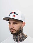 Бейсболка AMERICAN NEEDLE арт. 21006A-DES Detroit Stars Archive 400 NL (белый / синий)